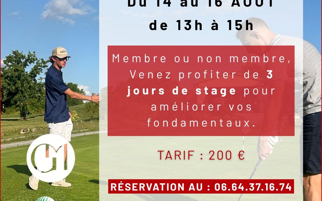 Stage Adultes du 14 au 16 Août avec Bruce