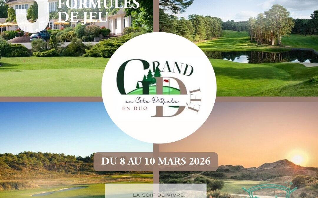 Grand Défi en Côte D&rsquo;Opale 2026 by Golf Must