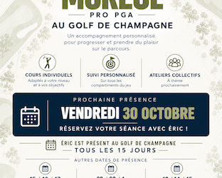 Éric Moreul de retour dès le vendredi 30 octobre !