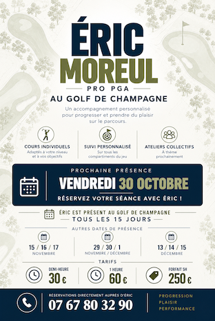 Affiche élégante de coaching golfique(2)
